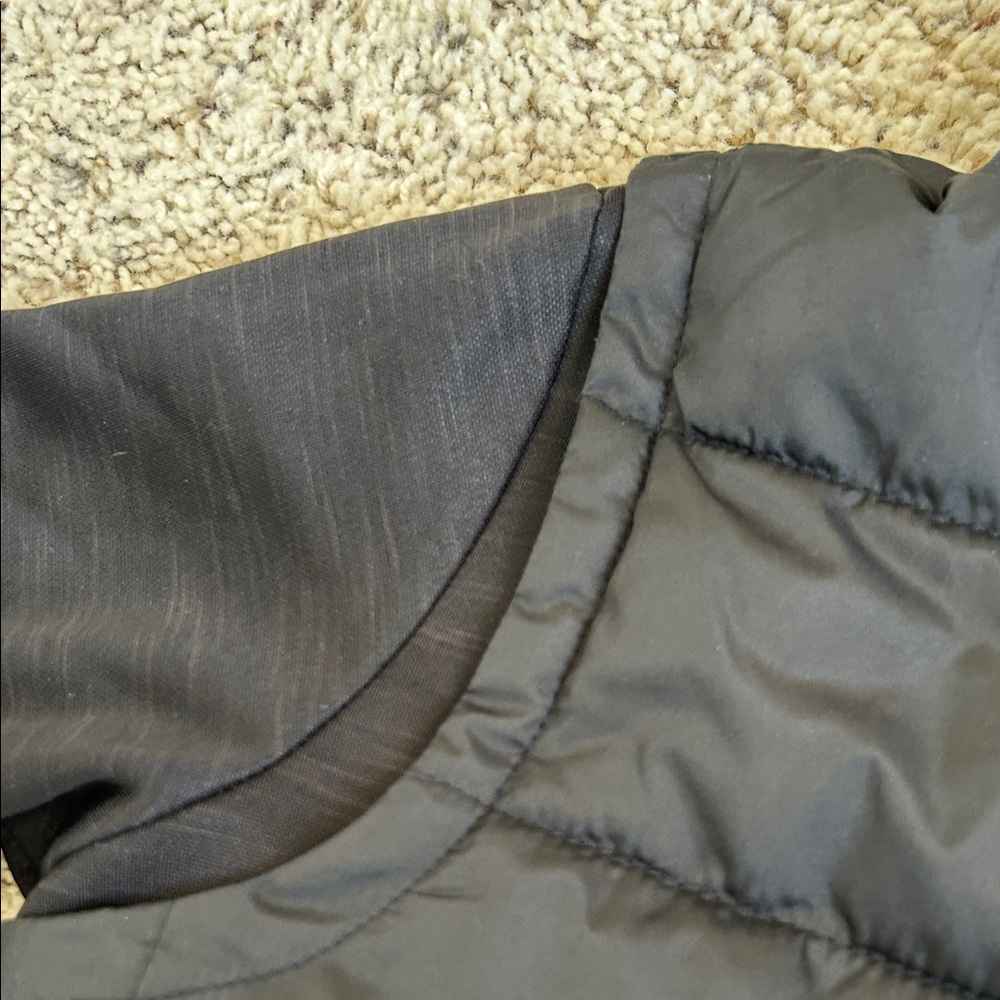 NWT Old Navy Kids Black Hooded Jacket, Size L (10-12) - Picture 5 of 9